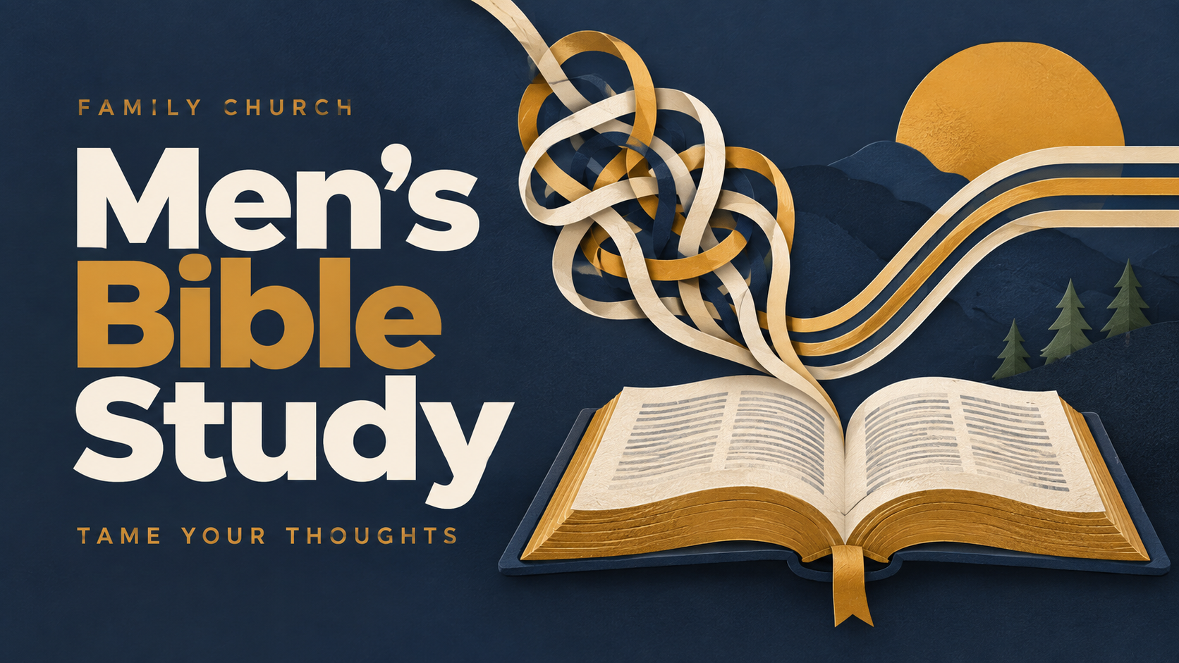 Men’s Bible Study — Family Church event artwork